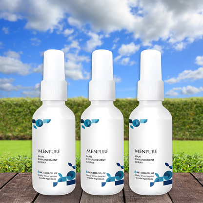 3x Menpure Man Enhancement Spray