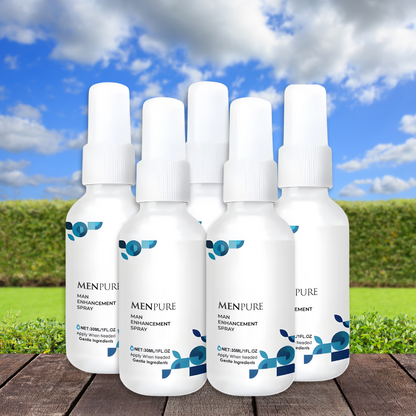 5x Menpure Man Enhancement Spray