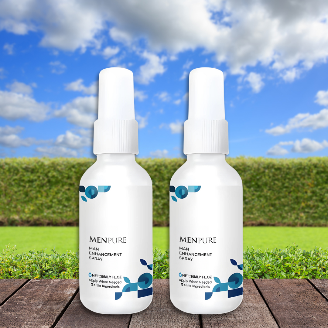 2x Menpure Man Enhancement Spray